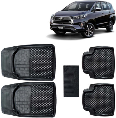 Kingsway PVC Tray Mat For  Toyota Innova Crysta(Black)