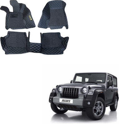 STYLE CHOICE Leatherite 7D Mat For  Mahindra Thar(Black)