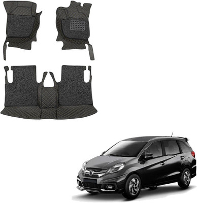 TOFIT ENTERPRISE Leatherite 7D Mat For  Honda Mobilio(Black, Beige)