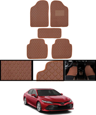 ABJD Leatherite Standard Mat For  Toyota Camry(Orange)