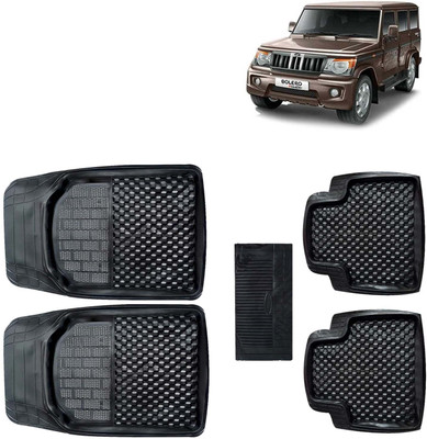 Kingsway PVC Tray Mat For  Mahindra Bolero(Black)