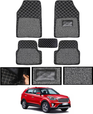 MSNP Leatherite 7D Mat For  Hyundai Creta(Black)