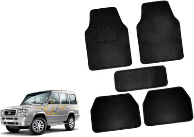 AUTO PEARL Polyester Standard Mat For  Nissan Sunny(Black)