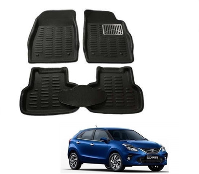 ROSHNEER ENTERPRISES PVC 3D Mat For  Toyota Glanza(Black)