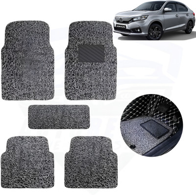 CARNEST Vinyl Standard Mat For  Honda Amaze(Grey)