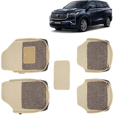 Kingsway Leatherite 7D Mat For  Toyota Innova(Beige)