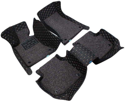 Auto Hub Leatherite 7D Mat For  Renault Duster(Black)