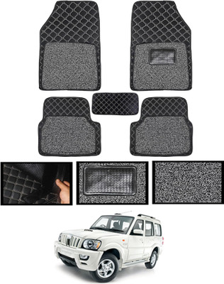 MATIES Leatherite 7D Mat For  Mahindra Scorpio(Black)