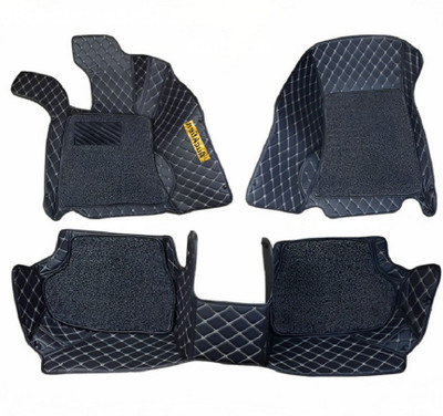 VIAZ VENTURES Leather 7D Mat For  Maruti New Brezza(Black)