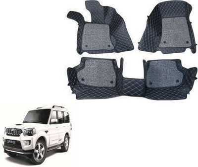 VIAZ VENTURES Leatherite 7D Mat For  Mahindra Scorpio(Black)