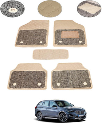 MSNP Leatherite 7D Mat For  BMW Universal For Car(Beige)