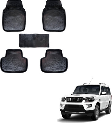 SS FOR YOUR SMART NEEDS Vinyl Standard Mat For  Mahindra New Scorpio(Black)