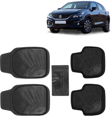 Kingsway PVC Tray Mat For  Maruti Suzuki Baleno(Black)