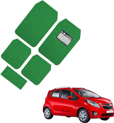 INSURE AUTOMOTIVE PVC Standard Mat For  Chevrolet Beat(Green)