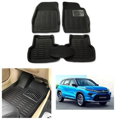 After cars PVC 3D Mat For  Toyota Urban Cruiser(Black)