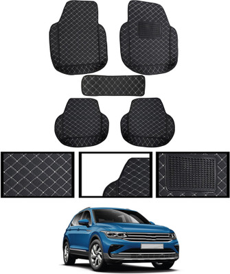 monolive Leatherite Tray Mat For  Volkswagen Tiguan(Black)