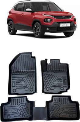 ARNEJA TPV 9D Mat For  Tata Punch(Black)