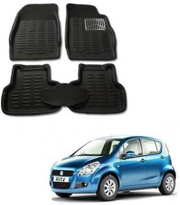 paxauto Polyester 3D Mat For  Maruti Ritz(Black)