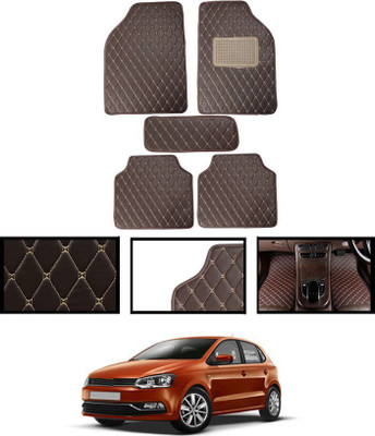 zplus Leatherite Standard Mat For  Volkswagen Polo(Beige)