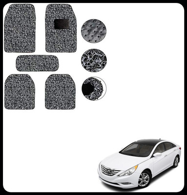 SEMAPHORE Rubber Standard Mat For  Hyundai Sonata(Grey, Black)
