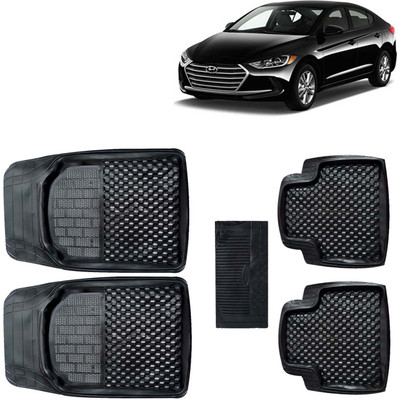 Kingsway PVC Tray Mat For  Hyundai Elantra(Black)