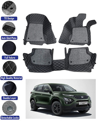MATIES Leatherite 7D Mat For  Tata Universal For Car(Black)