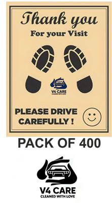 V4CARE Paper Disposable Paper Mat For  Universal For Car(Brown)