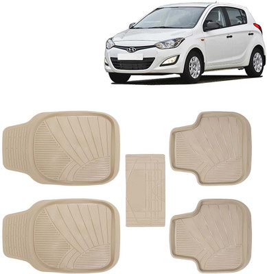 Kingsway PVC Tray Mat For  Hyundai i20(Beige)