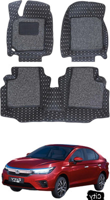 FF TRADERS Leatherite 7D Mat For  Honda City e-HEV(Black, Silver)