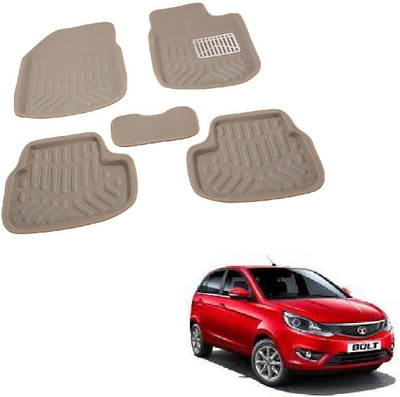 ROSHNEER ENTERPRISES PVC 3D Mat For  Tata Bolt(Beige)
