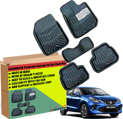 Autowhrib Plastic 3D Mat For  Maruti Suzuki Baleno(Black)