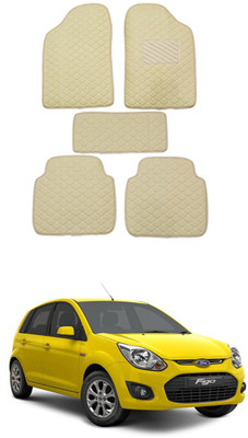 MATIES Leatherite Standard Mat For  Figo(Beige)