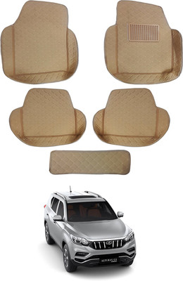 MATIES Leatherite 7D Mat For  Mahindra Alturas G4(Beige)