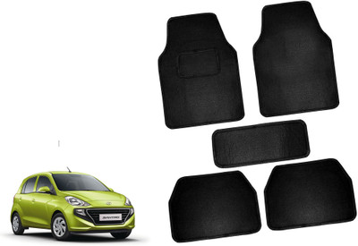 AUTO PEARL Polyester Standard Mat For  Hyundai Santro(Black)