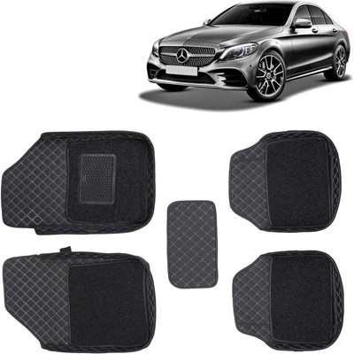Kingsway Leatherite 7D Mat For  Mercedes Benz C-Class(Black)