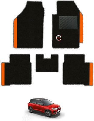 elegant Polypropylene Standard Mat For  Maruti Vitara(Black, Orange)