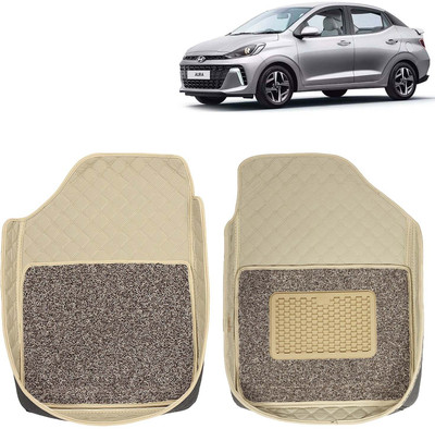 Kingsway Leatherite 7D Mat For  Hyundai Aura(Beige)