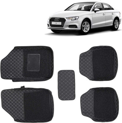 Kingsway Leatherite 7D Mat For  Audi A3(Black)