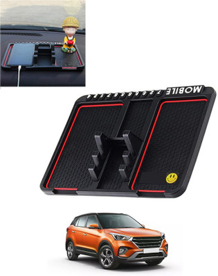 MSNP Car Mobile Holder for Dashboard(Black / Red)