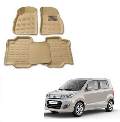 KBTR Plastic 3D Mat For  Maruti Suzuki WagonR Stingray(Beige)