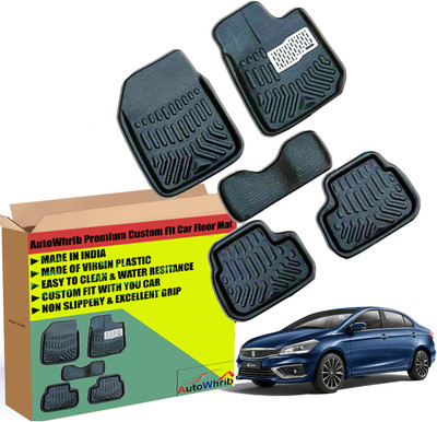 Autowhrib Plastic 3D Mat For  Maruti Suzuki Ciaz(Black)