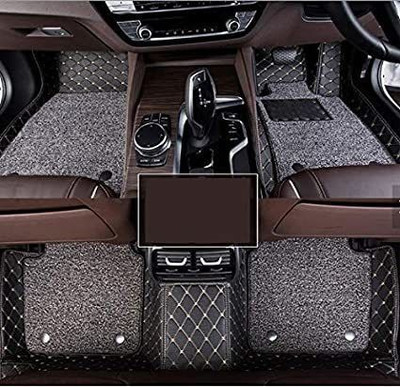TOFIT ENTERPRISE Plastic 7D Mat For  Mahindra S-Class(Black)