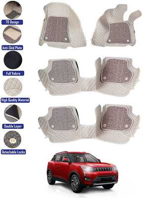 MATIES Leatherite 7D Mat For  Mahindra XUV 300(Beige)