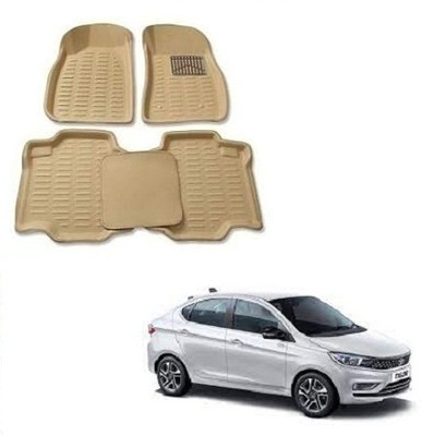 SLSHILPA Plastic 3D Mat For  Tata Tigor(Beige)