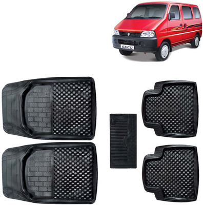 Kingsway PVC Tray Mat For  Maruti Suzuki Eeco(Black)