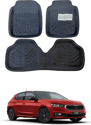 arneja trading company Polyutherine 3D Mat For  Skoda Fabia(Black)