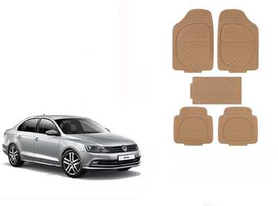 Autorepute Rubber Standard Mat For  Volkswagen Jetta(Beige)