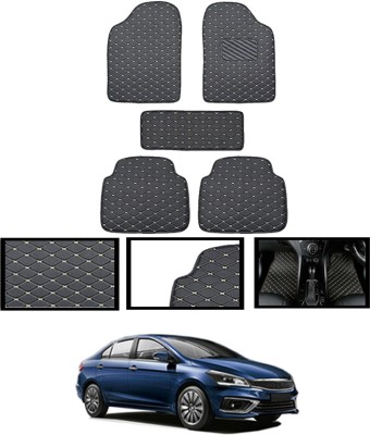 MATIES Leatherite Standard Mat For  Maruti Suzuki Ciaz(Black)