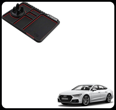 SEMAPHORE PVC, Silicone Standard Mat For  Audi A7(Black, Red)