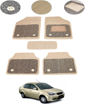 MSNP Leatherite 7D Mat For  Ford Fiesta Classic(Beige)